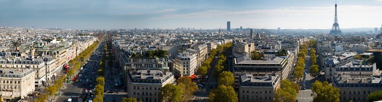 Paris, France Cityscape